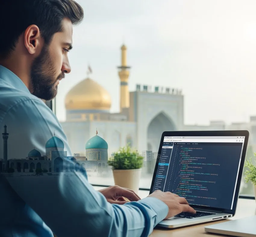 پشتیبانی سایت در مشهد